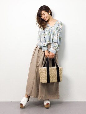 ARISAさん（レディース・155cm）の春コーディネート