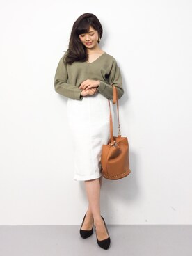 ARISAさん（レディース・155cm）の春コーディネート