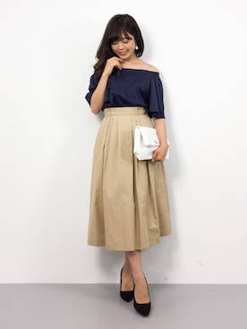 ARISAさん（レディース・155cm）の夏コーディネート