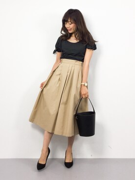 ARISAさん（レディース・155cm）の夏コーディネート