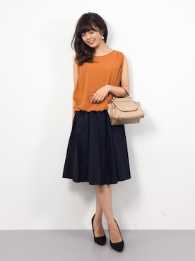 ARISAさん（レディース・155cm）の夏コーディネート