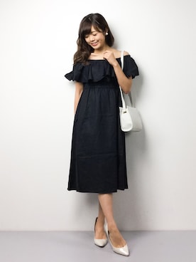 「REGALO（レガロ）のアイテム」を使った、ARISAさん（レディース・155cm）の夏コーディネート