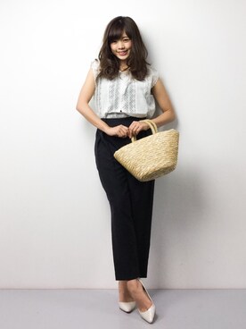 ARISAさん（レディース・155cm）の夏コーディネート