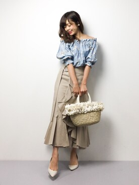 ARISAさん(レディース・155cm)の夏コーディネート