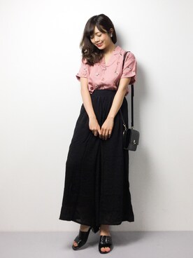 ARISAさん（レディース・155cm）の夏コーディネート