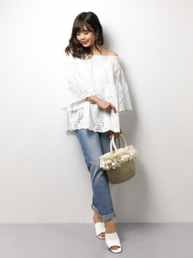 ARISAさん（レディース・155cm）の夏コーディネート