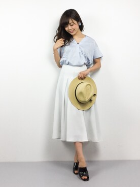 ARISAさん（レディース・155cm）の夏コーディネート