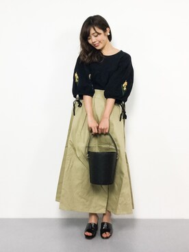 ARISAさん（レディース・155cm）の夏コーディネート