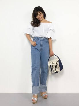 ARISAさん（レディース・155cm）の夏コーディネート