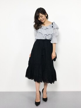 ARISAさん（レディース・155cm）の夏コーディネート