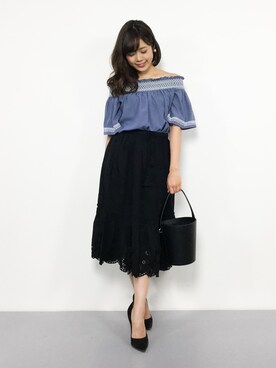 ARISAさん（レディース・155cm）の夏コーディネート