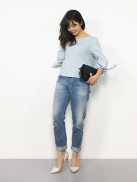 ARISAさん（レディース・155cm）の夏コーディネート