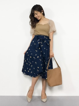 ARISAさん（レディース・155cm）の夏コーディネート
