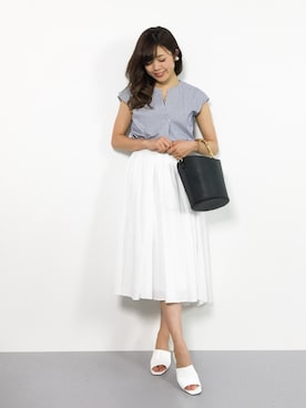 ARISAさん（レディース・155cm）の夏コーディネート