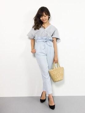 ARISAさん（レディース・155cm）の夏コーディネート