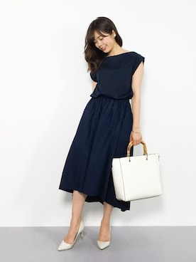 ARISAさん（レディース・155cm）の夏コーディネート