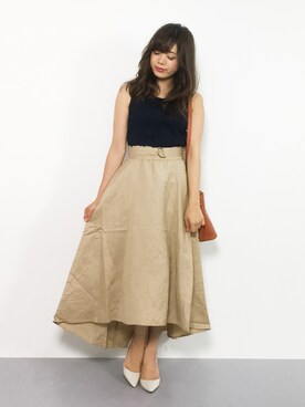 ARISAさん(レディース・155cm)の夏コーディネート