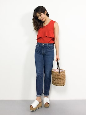 ARISAさん（レディース・155cm）の夏コーディネート