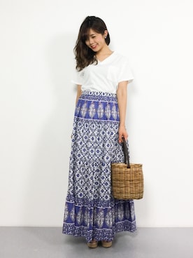 ARISAさん（レディース・155cm）の夏コーディネート