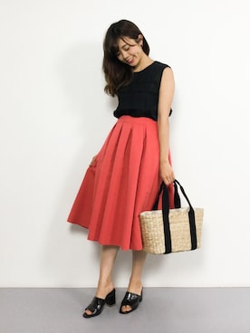 ARISAさん(レディース・155cm)の夏コーディネート