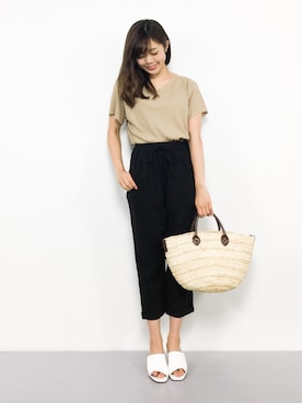 ARISAさん（レディース・155cm）の夏コーディネート