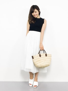 ARISAさん（レディース・155cm）の夏コーディネート