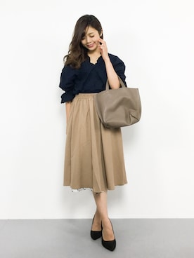 ARISAさん（レディース・155cm）の夏コーディネート