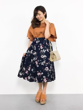 ARISAさん（レディース・155cm）の夏コーディネート