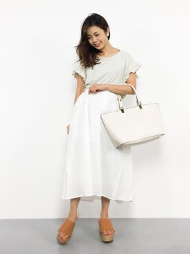 ARISAさん（レディース・155cm）の夏コーディネート