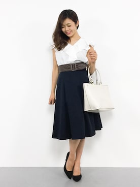 ARISAさん（レディース・155cm）の夏コーディネート