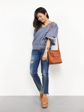 ARISAさん（レディース・155cm）の夏コーディネート