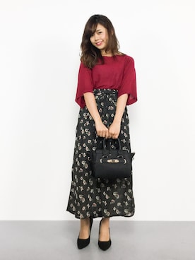 ARISAさん（レディース・155cm）の夏コーディネート