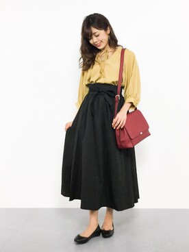「Luz Llena（ラズレナ）のアイテム」を使った、ARISAさん（レディース・155cm）の秋コーディネート