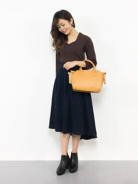 ARISAさん（レディース・155cm）の秋コーディネート