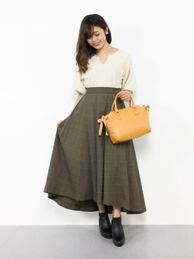 ARISAさん（レディース・155cm）の秋コーディネート