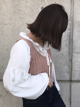 「ellerie（エルリエ）のアイテム」を使った、mariaさん（レディース・154cm）の秋コーディネート