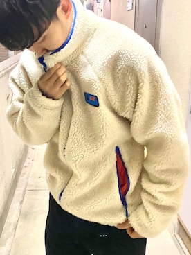 「Rab（ラブ）のアイテム」を使った、mmyさん（メンズ・172cm）の秋コーディネート