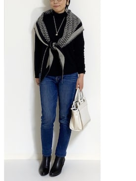 makiさん(レディース・155cm)の冬コーディネート