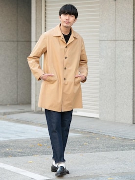 Jさん（メンズ・184cm）の冬コーディネート