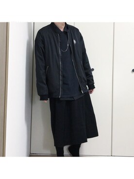 もの。さん(メンズ・166cm)の冬コーディネート