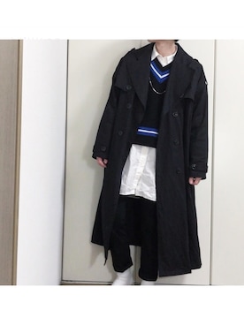 もの。さん（メンズ・166cm）の春コーディネート