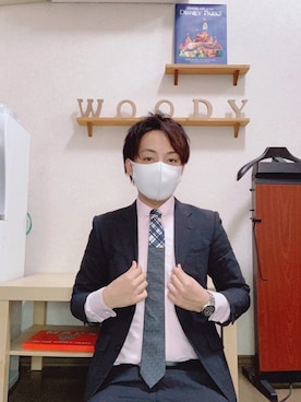 「giraffe（ジラフ）のアイテム」を使った、𝐖𝐨𝐨𝐝𝐲🌙さん（メンズ・168cm）の夏コーディネート