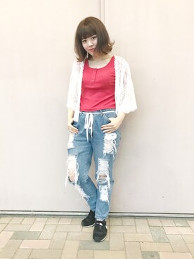 natsumi  パーソナルカラーさん（レディース・155cm）の春コーディネート