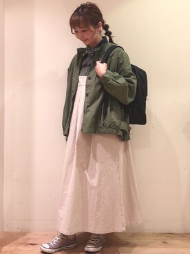 「半袖」｜「アイテム（その他）」を使った、ᵀᴱᴿᴬᴰᴬさん（レディース・156cm）の春コーディネート