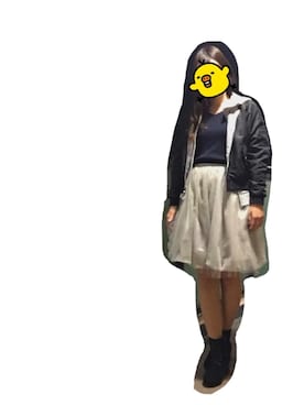 「冬休み」｜「アイテム（ジャケット/アウター）」を使った、Cさん（レディース・165cm）の冬コーディネート