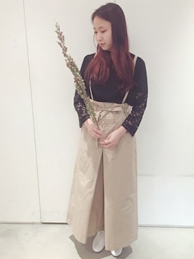 「OLIKA（オリカ）のアイテム」を使った、note et silence.さん（レディース・160cm）の春コーディネート