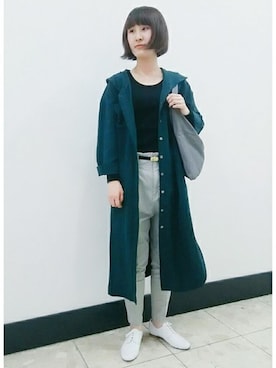 note et silence.さん(レディース・160cm)の冬コーディネート