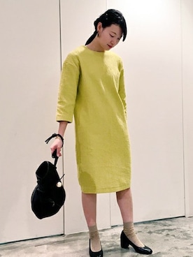 「caph（カーフ）のアイテム」を使った、note et silence.さん（レディース・160cm）の春コーディネート