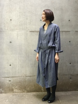 「So 1:1（ソウワンバイワン）のアイテム」を使った、note et silence.さん（レディース・160cm）の春コーディネート