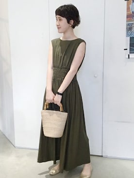 「OLIKA（オリカ）のアイテム」を使った、note et silence.さん（レディース・160cm）の春コーディネート